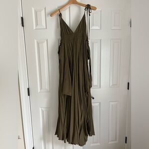 Free People Long Strapless Dress